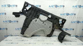 Защита двигателя Honda Accord 17 hybrid 2 части, надрывы, примята