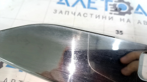 Молдинг крышки багажника Honda Accord 16-17 hybrid, рест, хром, царапины, дефект хрома