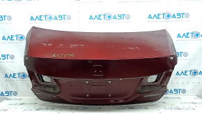 Крышка багажника Honda Accord 16-17 рест под спойлер, красный R-543P, вмятина