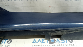 Порог правый Lincoln MKZ 13-20 синий N1, царапины, сломаны крепления, прижаты крепления