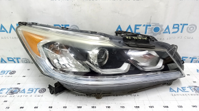 Фара передняя правая Honda Accord 17 рест, hybrid, галоген под ДХО, под полировку
