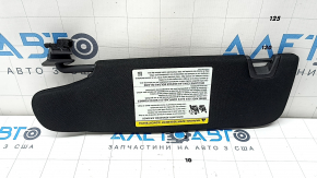 Козырек правый Ford Mustang mk6 15-23 купе черный, без крючка, с подсветкой