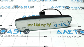Зеркало внутрисалонное Ford Mustang mk6 15-23 черное, автозатемнение, безрамочное