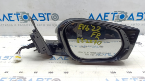 Зеркало боковое правое в сборе Kia EV6 22-26 7+1 пинов, поворотник, подогрев, автоскладывание, BSM, камера, черное, царапины