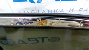 Дверь в сборе передняя правая Toyota Venza 21-24 keyless, белый 070, царапины, тычки на хроме