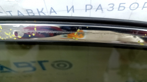 Дверь в сборе передняя правая Toyota Venza 21-24 keyless, белый 070, царапины, тычки на хроме