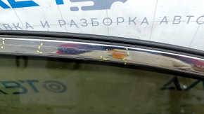 Дверь в сборе передняя правая Toyota Venza 21-24 keyless, белый 070, царапины, тычки на хроме