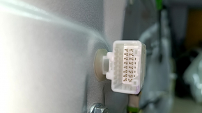 Дверь в сборе передняя правая Toyota Venza 21-24 keyless, белый 070, царапины, тычки на хроме