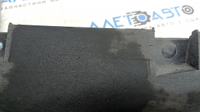 Порог правый Ford Mustang mk6 15-23 графит M7, без брызговика, царапины, надломаны крепления, замят