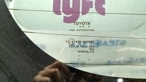 Дверь багажника голая со стеклом Toyota Venza 21-24 белый 070, песок, сколы