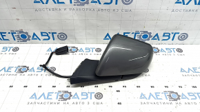 Зеркало боковое левое в сборе Ford Mustang mk6 21-23 5 пинов, BSM, графит, царапины
