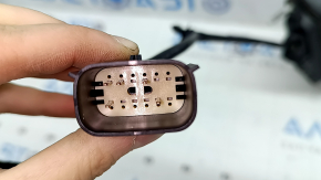 Зеркало боковое левое в сборе Ford Mustang mk6 21-23 5 пинов, BSM, графит, царапины