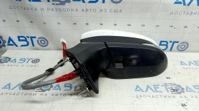 Зеркало боковое левое в сборе Toyota Venza 21-22 16 пинов, BSM, камера, поворотник, подогрев, подсветка, белое, потертости