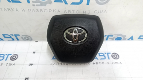 Подушка безопасности airbag в руль водительская Toyota Venza 21-24 черная