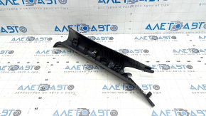 Ornament stâlp față stânga sus pentru Ford Mustang mk6 15-23 coupe, negru, sub tweeter, bara de protecție, suport defect
