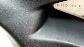 Ornamente montant dreapta spate pentru Toyota Venza 21-24, negre, zgârieturi