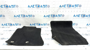 Комплект ковриков салона ткань Ford Mustang mk6 15-23 2 шт, черная, под чистку