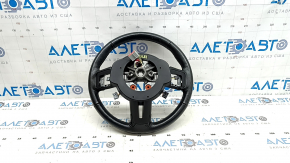 Руль голый Ford Mustang mk6 20-23 кожа черный, под чистку
