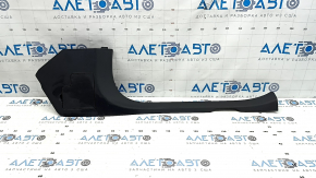Ornamente prag ușă față dreapta Mercedes GLC 16-22, negre, cu capac, zgârieturi