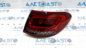 Фонарь внешний крыло правый Mercedes GLC 20-22 LED, царапины