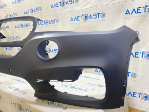 Бампер передний голый BMW X5 F15 14-18 под 2 парктроника, без отражателей