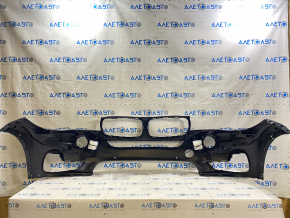 Бампер передний голый BMW X5 F15 14-18 под 2 парктроника, без отражателей