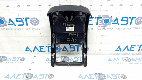 Ornamente consolă centrală spate Mercedes GLC 16-22 cu guri de aerisire, negre, zgârieturi