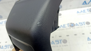 Ornamente consolă centrală spate Mercedes GLC 16-22 cu guri de aerisire, negre, zgârieturi