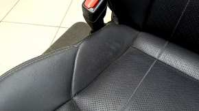 Scaun șofer electric Toyota Venza 21-24 cu airbag, piele neagră, încălzit, ventilat, perforat, Limited, curățabil chimic, zgârieturi