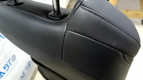 Scaun șofer electric Toyota Venza 21-24 cu airbag, piele neagră, încălzit, ventilat, perforat, Limited, curățabil chimic, zgârieturi