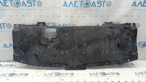 Защита переднего бампера Mazda CX-5 17-24 перед, без лючка, надломы,потерта