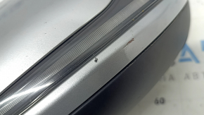 Ansamblu oglindă retrovizoare stânga pentru Mercedes GLC 16-22 10+8+2+2, semnalizare, antiorbire automată, încălzită, iluminare din spate, BSM, argintiu, zgârieturi, lovituri