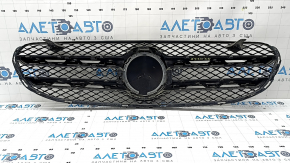 Решетка радиатора grill в сборе Mercedes GLC 300 20-22 без камеры, с эмблемой, песок