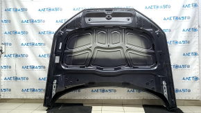 Капот голый Audi A4 B9 17-25 сталь, графит LZ7S, тычки