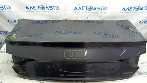 Крышка багажника Audi A4 B9 20-25 графит LZ7S царапина