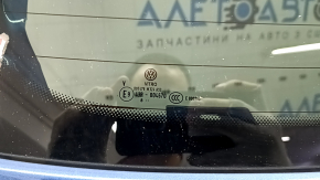 Дверь багажника голая со стеклом VW Tiguan 18-24 синий LD5L, тычки, вмятины