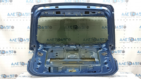 Дверь багажника голая со стеклом VW Tiguan 18-24 синий LD5L, тычки, вмятины