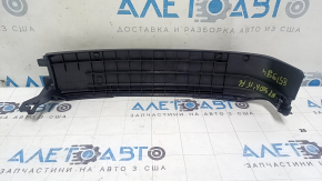 Husă scaun șofer față Lexus NX200t NX300h 15-21, neagră, element de fixare rupt