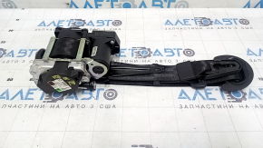 Пассажирский ремень безопасности с пиропатроном Audi A4 B9 17-25 черный, черный кронштейн