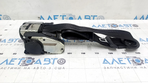 Пассажирский ремень безопасности с пиропатроном Audi A4 B9 17-25 черный, черный кронштейн