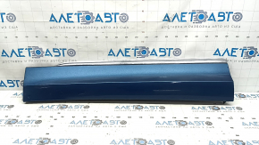 Panou ornamental inferior stânga față pentru VW Tiguan 18-24 cu crom, albastru R-Line, zgârieturi