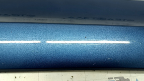 Panou decorativ inferior ușă dreapta față pentru VW Tiguan 18-24 cu crom, albastru R-Line, zgârieturi