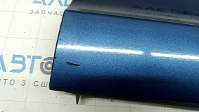 Panou decorativ inferior ușă dreapta față pentru VW Tiguan 18-24 cu crom, albastru R-Line, zgârieturi