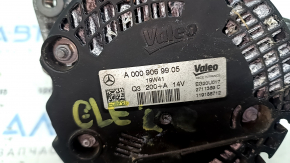 Генератор Mercedes W167 GLE 350 20-23 2.0T повреждение водой, в клине
