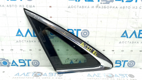 Форточка глухое стекло задняя левая Audi A4 B9 20-25 хром, тычка