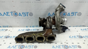 Турбина в сборе с коллектором Mercedes W167 GLE 350 20-23 2.0T 65к, контакт с водой