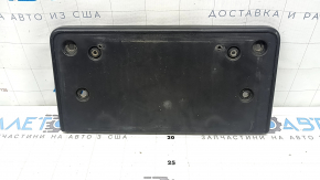 Suport pentru plăcuță de înmatriculare bară față VW Tiguan 18-21, tip 2, găuri nemontate din fabrică