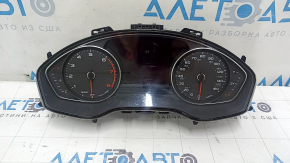 Tablou de bord Audi A4 B9 17-25, afișaj central, 41k, zgârieturi