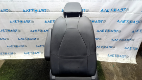 Пассажирское сидение Volkswagen ID.4 21-22 с airbag, электрическое, подогрев, память, кожа темно-серая, с перфорацией, царапина