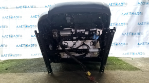 Пассажирское сидение Volkswagen ID.4 21-22 с airbag, электрическое, подогрев, память, кожа темно-серая, с перфорацией, царапина